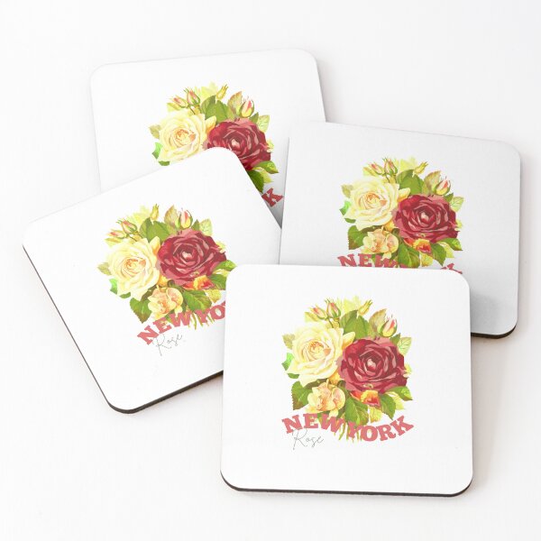 Item preview, New York State Flower Rose Classic T-shirt Sticker designed and sold by ThinkNature!.