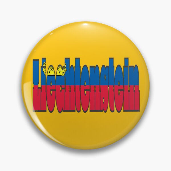 Item preview, Liechtenstein Font with Liechtensteiner Flag designed and sold by Havocgirl.