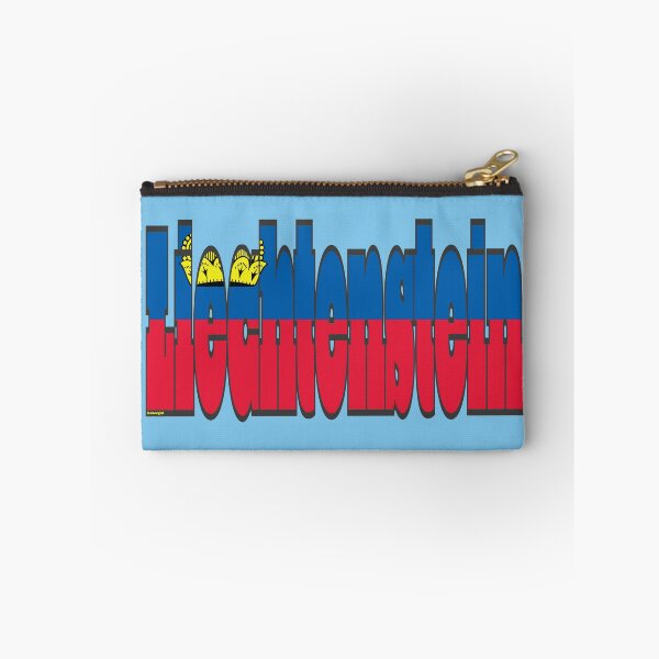 Item preview, Liechtenstein Font with Liechtensteiner Flag designed and sold by Havocgirl.