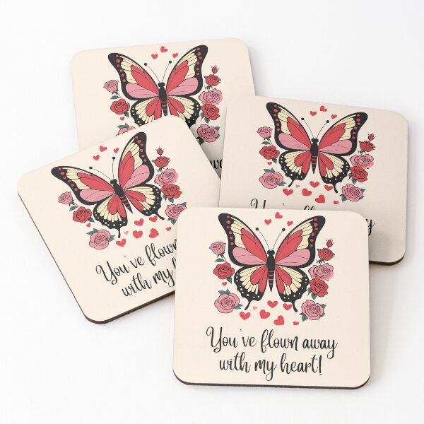 Item preview, Valentines Day Butterfly - You've Flown Away With My Heart! designed and sold by RoseCandi.