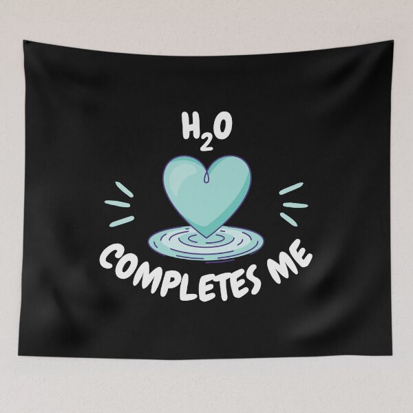 Item preview, h2o completes me, h2o is my Valentine designed and sold by EMMonovi.