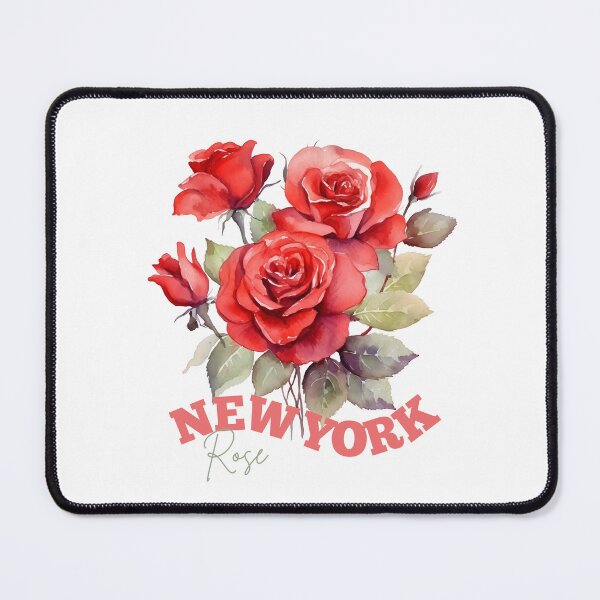 Item preview, New York State Flower Rose Classic T-shirt Sticker designed and sold by ThinkNature!.