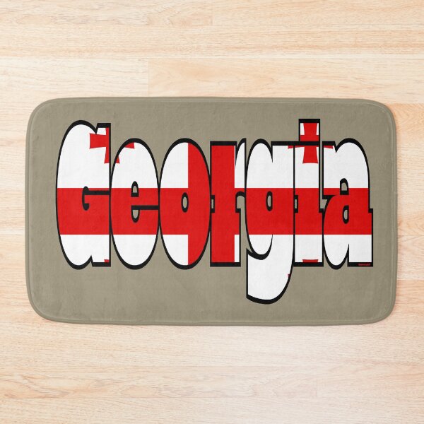 Item preview, Georgia Font with Georgian Flag designed and sold by Havocgirl.