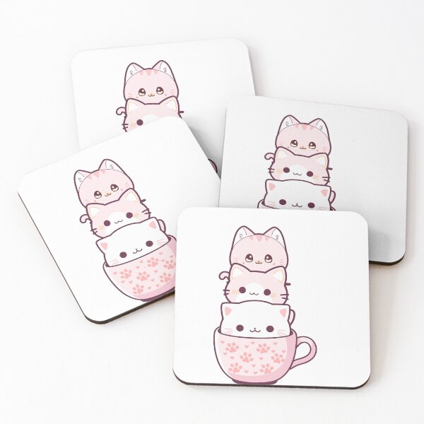 Item preview, Triple Stacked Cat designed and sold by CelestialPrint.