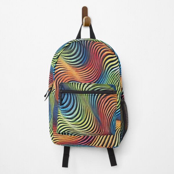 Item preview, Neon Ripple Effect - Vibrant Optical Illusion designed and sold by Nauert's.