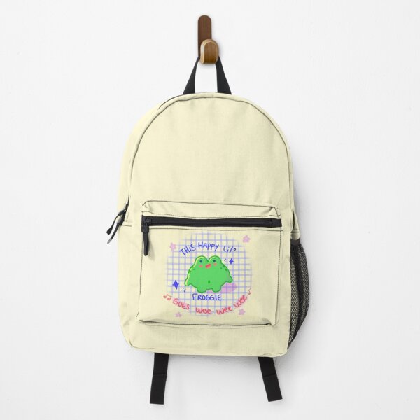 Item preview, Kawaii frog signing designed and sold by SnugbugStudios.
