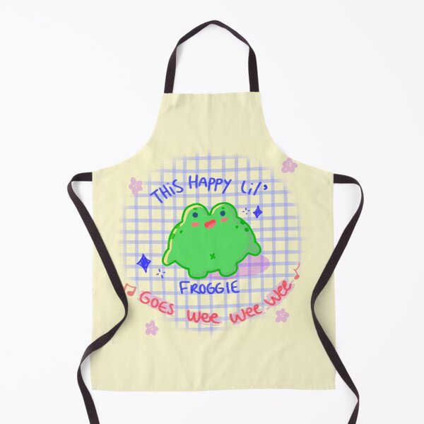 Item preview, Kawaii frog signing designed and sold by SnugbugStudios.