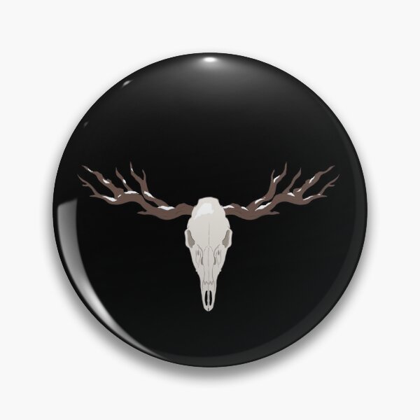 Item preview, Deer Skull - Winter designed and sold by rornelson.