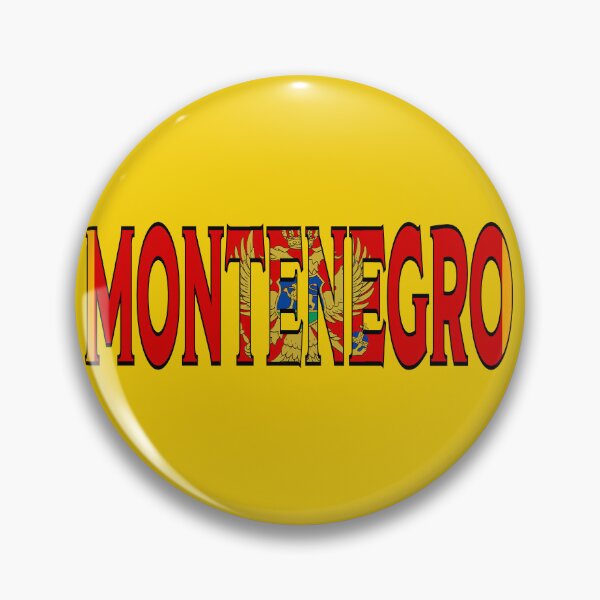 Item preview, Montenegro Font with Montenegrin Flag designed and sold by Havocgirl.