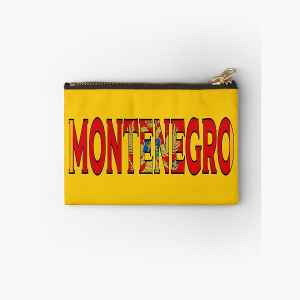 Item preview, Montenegro Font with Montenegrin Flag designed and sold by Havocgirl.