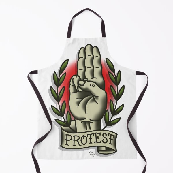 Item preview, Protest salute with victory laurel designed and sold by markhansenart.