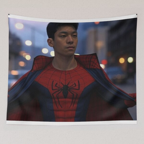 Item preview, Wi Ha Joon Shirtless Sexy Spider designed and sold by Aryabek.