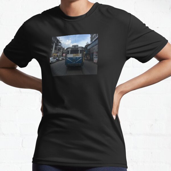 Aperçu de l'œuvre Tramway de Calcutta créée et vendue par t-shirtstotes19.