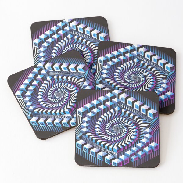 Item preview, Mesmerizing 3D Optical Illusion Design designed and sold by Nauert's.