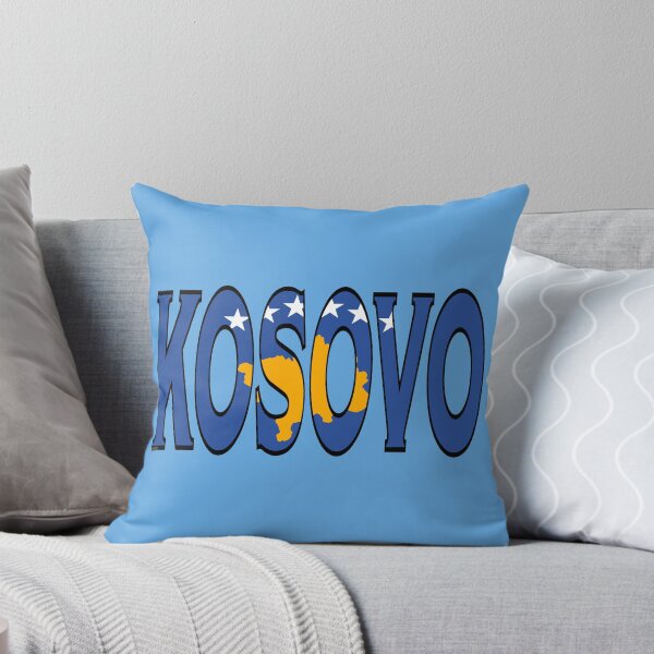 Item preview, Kosovo Font with Kosovar Flag designed and sold by Havocgirl.