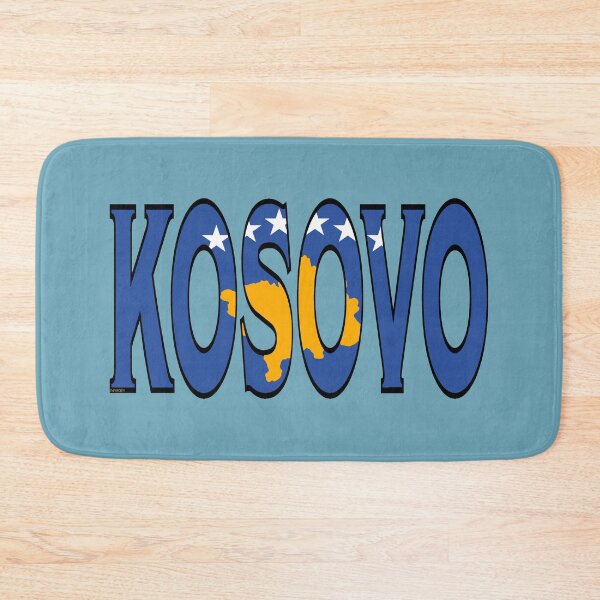 Item preview, Kosovo Font with Kosovar Flag designed and sold by Havocgirl.