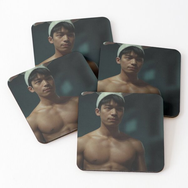 Item preview, Wi Ha Joon Shirtless Sexy Bunny designed and sold by Aryabek.