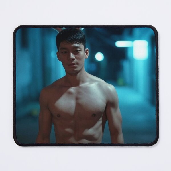 Item preview, Wi Ha Joon Shirtless Bunny designed and sold by Aryabek.