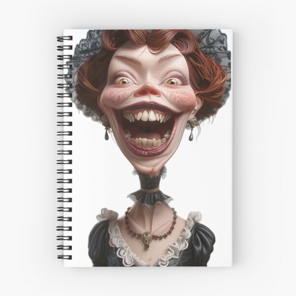 Item preview, Grinning Victorian Lady on an Endless Neck (Style 225-1) designed and sold by gimpysticks.