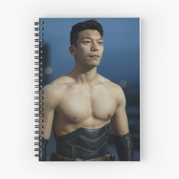 Item preview, Wi Ha Joon Shirtless Sexy Leather designed and sold by Aryabek.