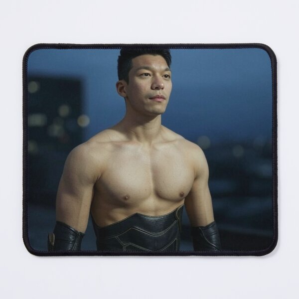 Item preview, Wi Ha Joon Shirtless Sexy Leather designed and sold by Aryabek.