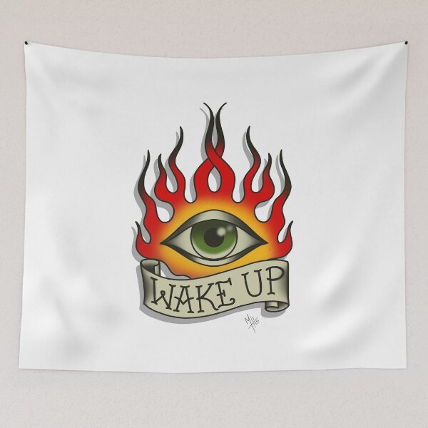 Item preview, Wake up…open your eyes designed and sold by markhansenart.