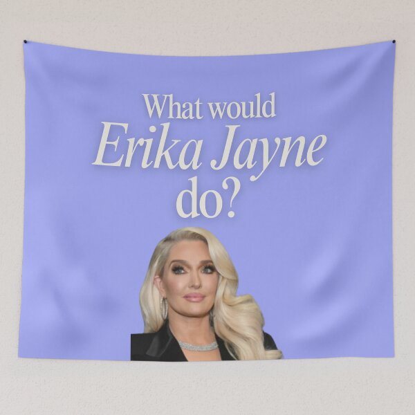 Item preview, Erika Jayne RHOBH Print designed and sold by Femme Pastel Collective.