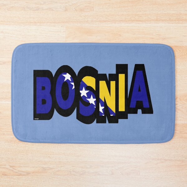 Item preview, Bosnia Font with Bosnian Flag designed and sold by Havocgirl.