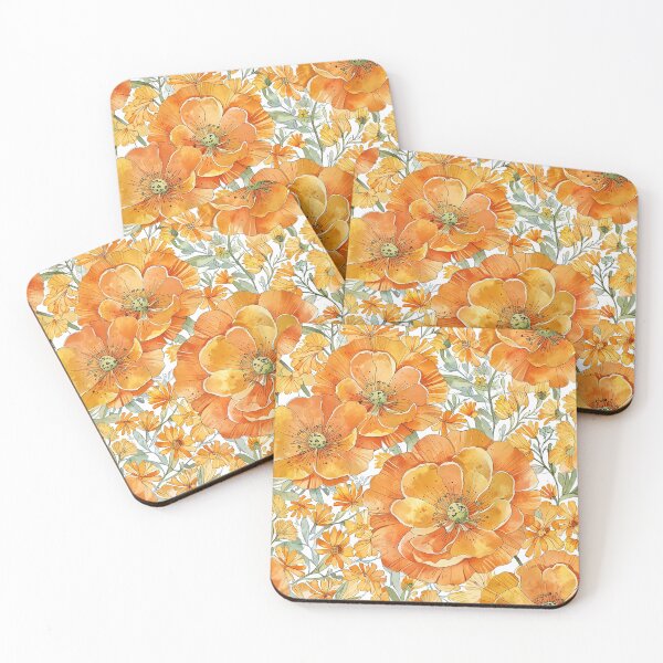 Item preview, Bold marigold flower designed and sold by CoolPixels.