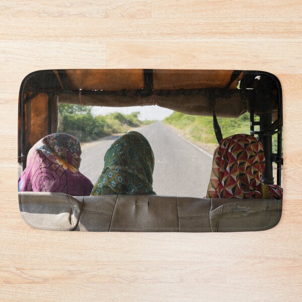 Item preview, On board a tuk-tuk: local scene in Bhuj designed and sold by franck380.