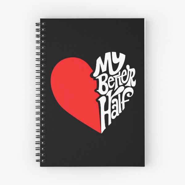 Item preview, My Better Half: Unique Valentine's Gift Idea | Broken Heart Art for Couples designed and sold by H Jonas.