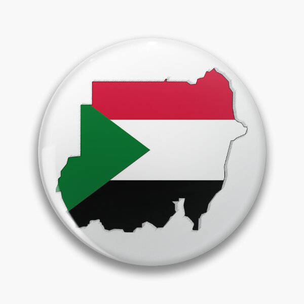 Item preview, Sudan Map with Sudanese Flag designed and sold by Havocgirl.
