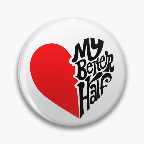 Item preview, My Better Half: Emotional Broken Heart Art | Celebrate Love and Connection designed and sold by H Jonas.