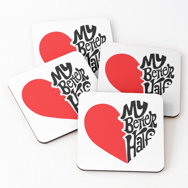 Item preview, My Better Half: Emotional Broken Heart Art | Celebrate Love and Connection designed and sold by H Jonas.
