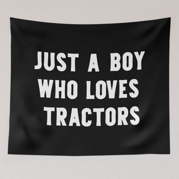 Item preview, Just A Boy Who Loves Tractors Funny Tractor Lover designed and sold by RareBunny.