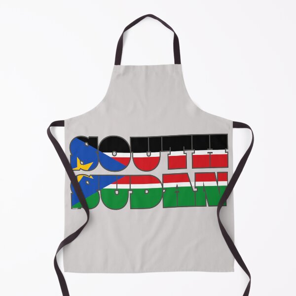 Item preview, South Sudan Font with Sudanese Flag designed and sold by Havocgirl.