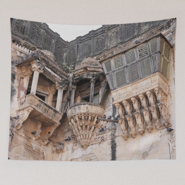 Item preview, The Gothic elegance of Pragmahal Palace in Bhuj	 designed and sold by franck380.