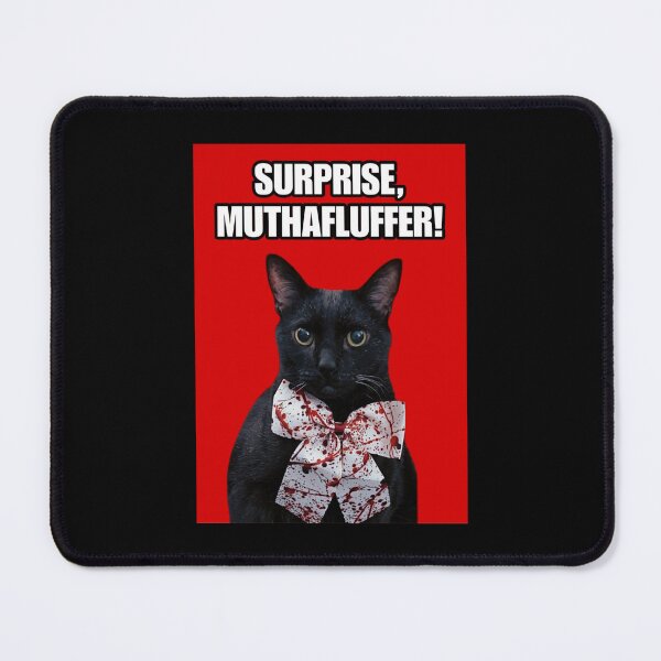 Item preview, Surprise, Muthafluffer! • Featuring Manny Halloween Cat designed and sold by MannyShop.