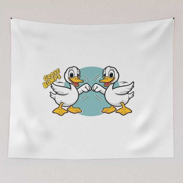 Item preview, Goose Bumps Funny Cartoon Design designed and sold by LOLThreads.
