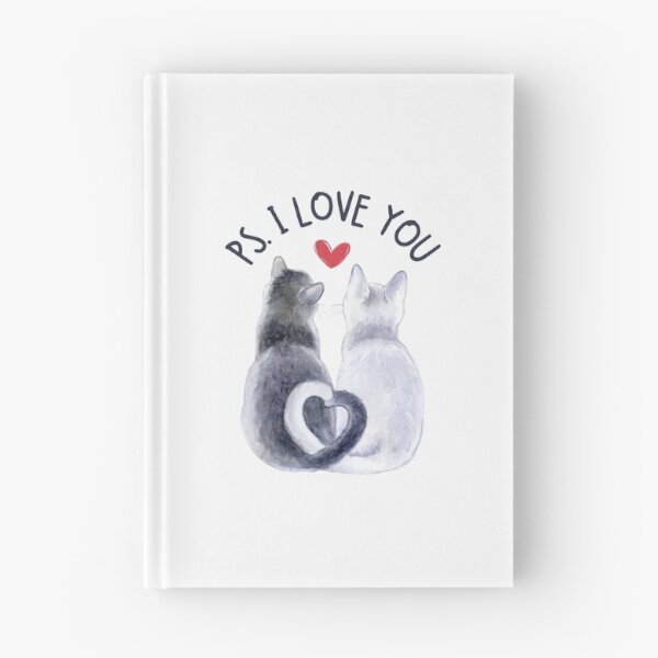 Item preview, PS. I Love You Cats  - Cute Cats Valentine designed and sold by patternjp.
