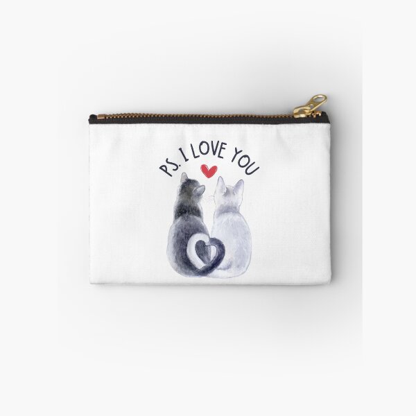Item preview, PS. I Love You Cats  - Cute Cats Valentine designed and sold by patternjp.