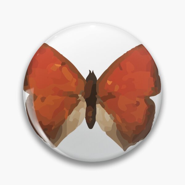 Item preview, Tropical Leafwing Butterfly Sticker – Nature-Inspired Scrapbooking designed and sold by QuteStuffHere.