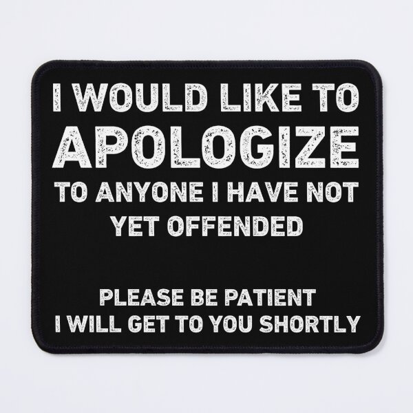 Item preview, I Apologize Funny Sarcastic designed and sold by WhistleCloset.