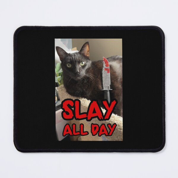 Item preview, Slay All Day • Featuring Manny Halloween Cat designed and sold by MannyShop.
