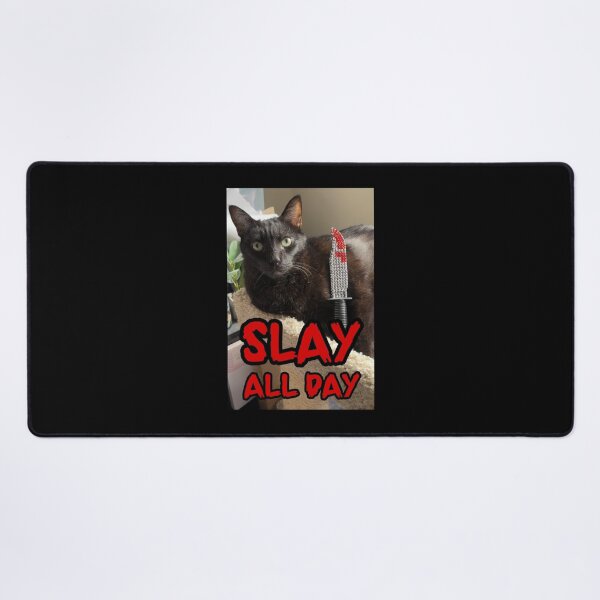 Item preview, Slay All Day • Featuring Manny Halloween Cat designed and sold by MannyShop.