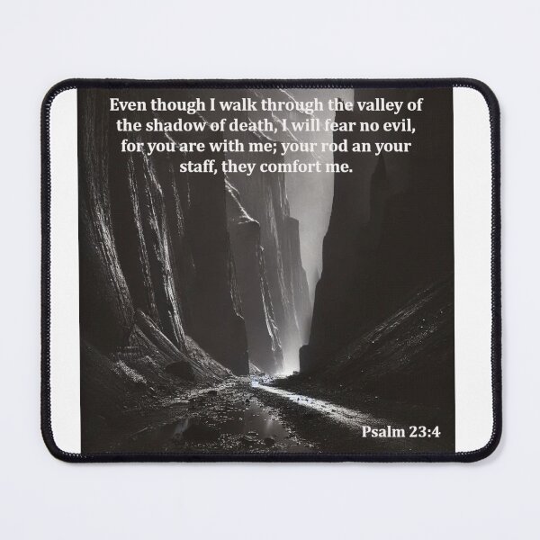 Item preview, Fear No Evil - Psalm 23:4 designed and sold by Rob5Designs.