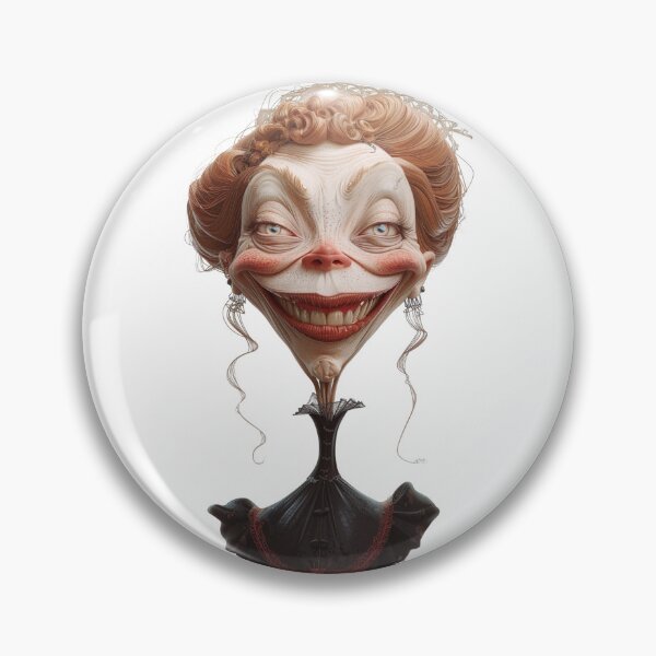 Item preview, Grinning Victorian Lady on an Endless Neck (Style 275-0) designed and sold by gimpysticks.