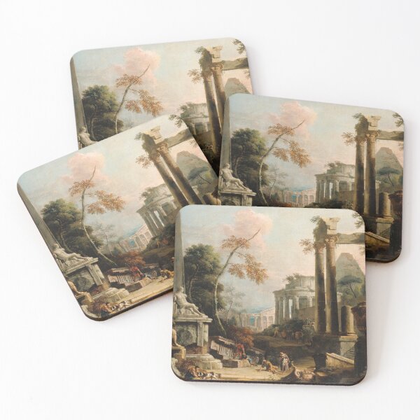 Item preview, Landscape with Classical Ruins designed and sold by LegacyPressCo.