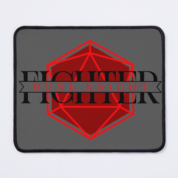 Item preview, Red Rune Knight Fighter designed and sold by Marissa Brown.