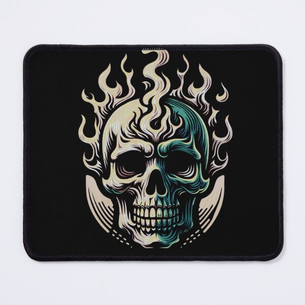 Item preview, Burning Skull designed and sold by SunnybyJack.